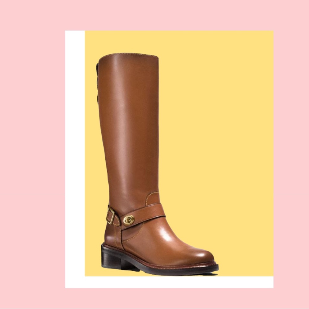 COACH SADDLE BOOTS SIZE 7
